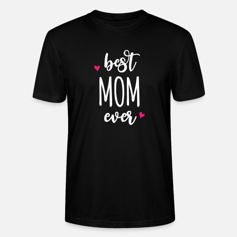 Beste Mutter aller Zeiten - Stanley/Stella Unisex Bio-T-Shirt CRAFTER - Schwarz