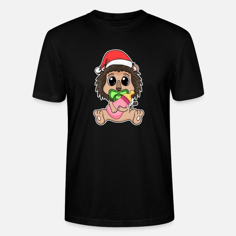 Noël Bébé Lion - T-shirt bio CRAFTER Stanley Stella Unisexe - noir