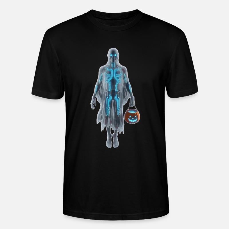 Digitaler Geist - Stanley/Stella Unisex Bio-T-Shirt CRAFTER - Schwarz