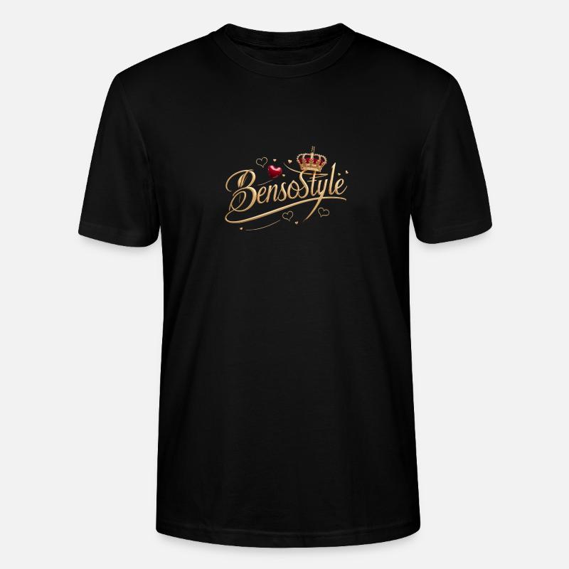 Bensonstyle - Stanley/Stella Unisex Bio-T-Shirt CRAFTER - Schwarz