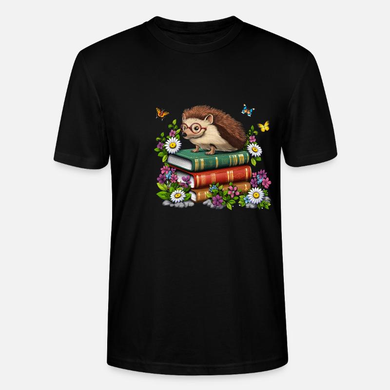 Igel Lesebücher - Stanley/Stella Unisex Bio-T-Shirt CRAFTER - Schwarz