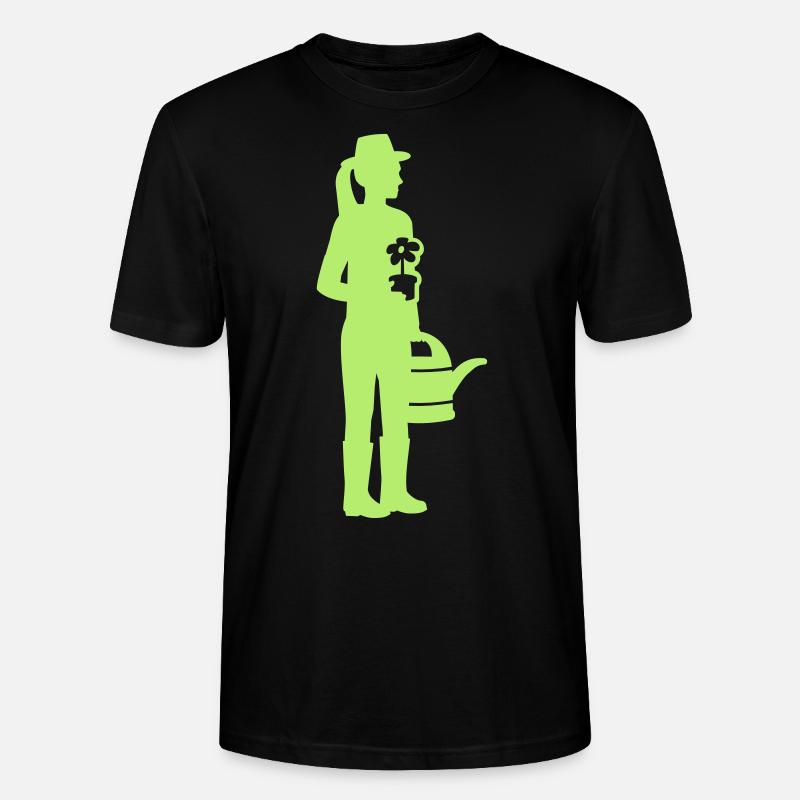 Gärtnerin - Stanley/Stella Unisex Bio-T-Shirt CRAFTER - Schwarz