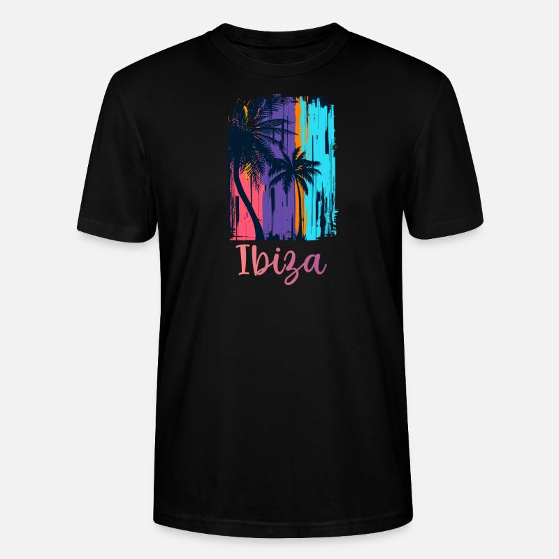 Ibiza - Stanley/Stella Unisex Bio-T-Shirt CRAFTER - Schwarz