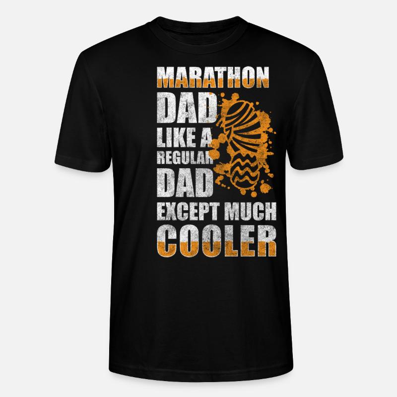 Läufer Sprinter Triathlon - Stanley/Stella Unisex Bio-T-Shirt CRAFTER - Schwarz