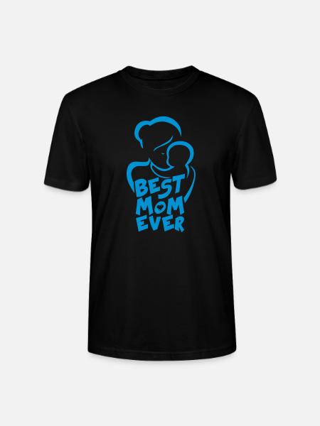 Beste Mutter, Mama Liebe - Stanley/Stella Unisex Bio-T-Shirt CRAFTER - Schwarz