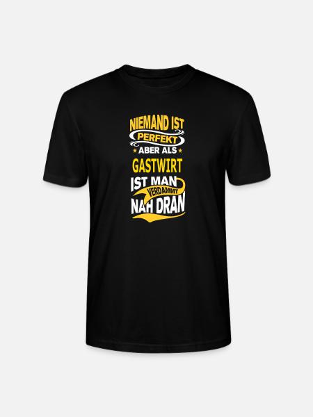 GASTWIRT - Stanley/Stella Unisex Bio-T-Shirt CRAFTER - Schwarz