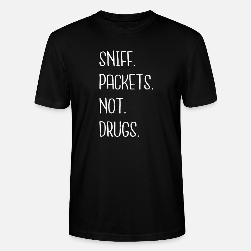 computer statement anonymous hacker - Stanley/Stella CRAFTER Unisex Organic T-Shirt - black