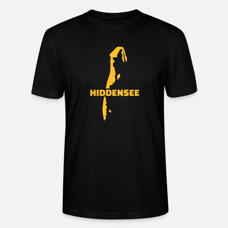 Hiddensee - Stanley/Stella Unisex Bio-T-Shirt CRAFTER - Schwarz