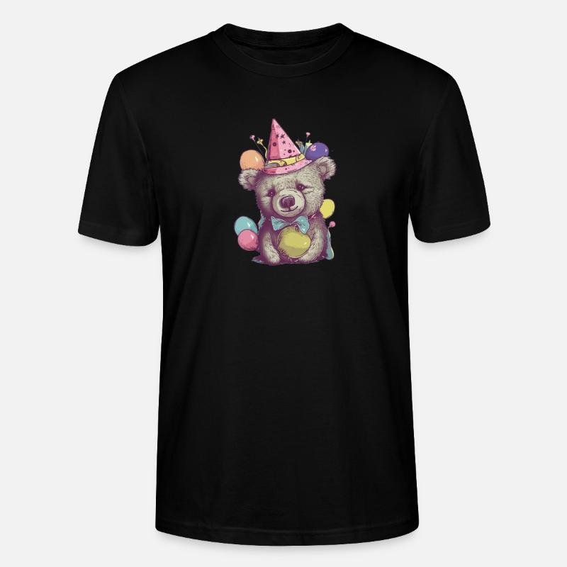 Party-Bär - Stanley/Stella Unisex Bio-T-Shirt CRAFTER - Schwarz