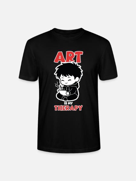 Professional Cloud Tester Manga Zen - Stanley/Stella CRAFTER Unisex Organic T-Shirt - black