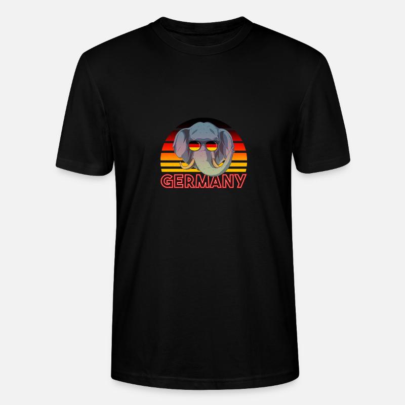 Deutschland - Stanley/Stella Unisex Bio-T-Shirt CRAFTER - Schwarz