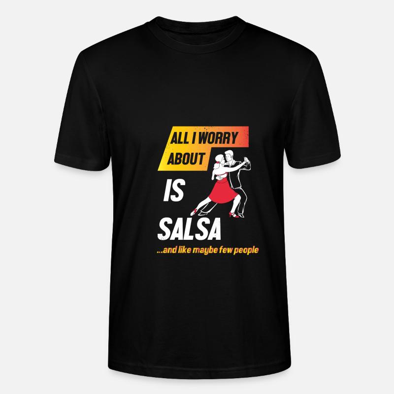 Salsa Dancer Dancer - Stanley/Stella CRAFTER Unisex Organic T-Shirt - black