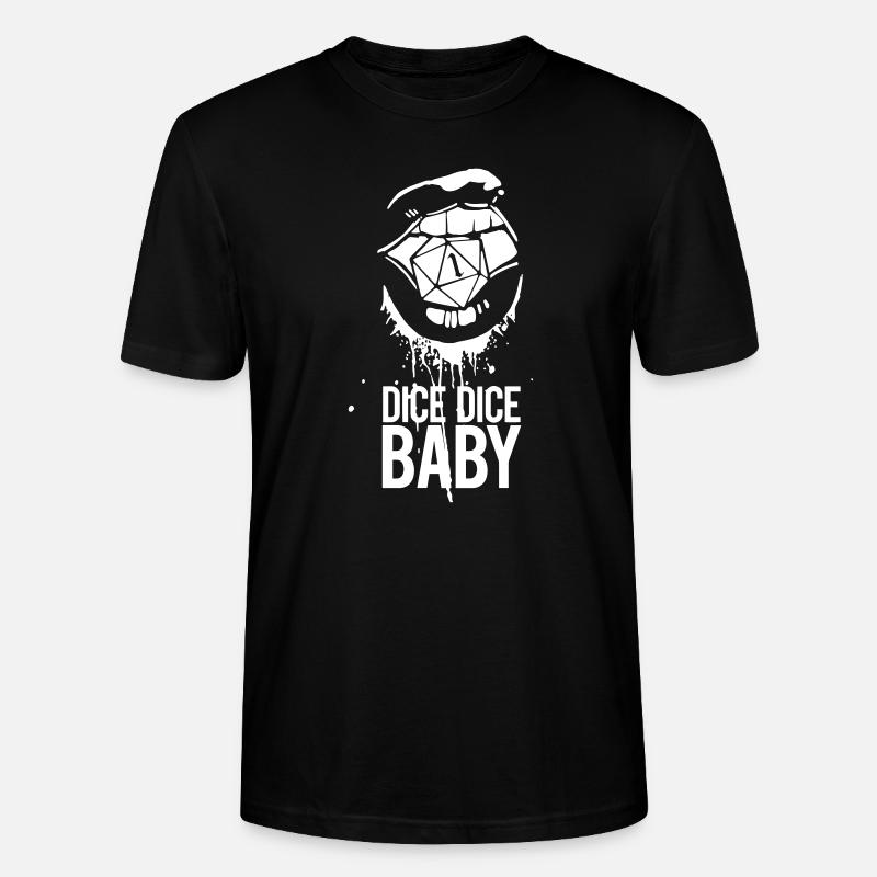 Rollenspiel Hot lips - Stanley/Stella Unisex Bio-T-Shirt CRAFTER - Schwarz
