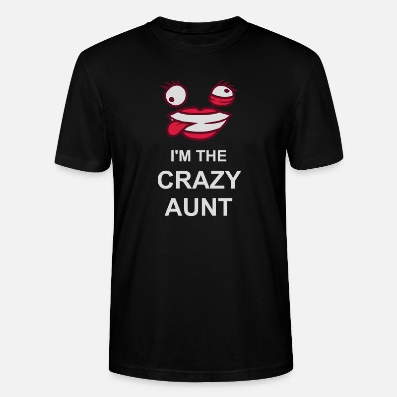 à The Crazy Aunt - T-shirt bio CRAFTER Stanley Stella Unisexe - noir