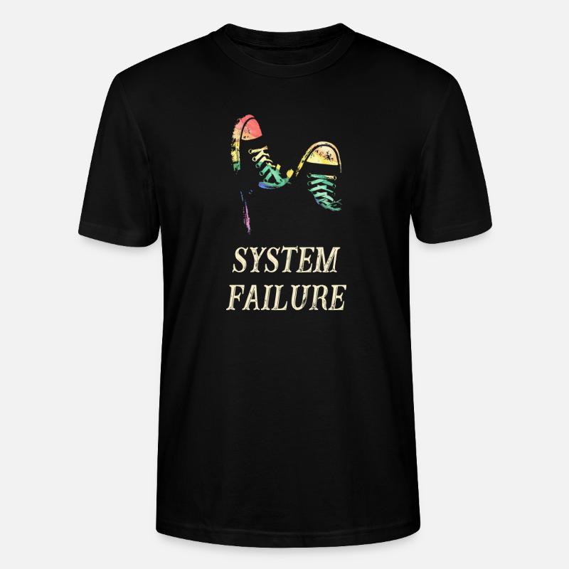 Défaillance du système - T-shirt bio CRAFTER Stanley Stella Unisexe - noir