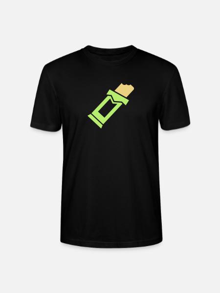 Chocolate bar - Stanley/Stella CRAFTER Unisex Organic T-Shirt - black
