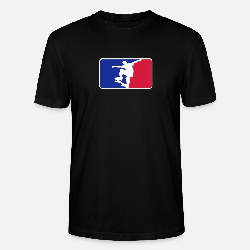 Skate Logo - Stanley/Stella Unisex Bio-T-Shirt CRAFTER - Schwarz