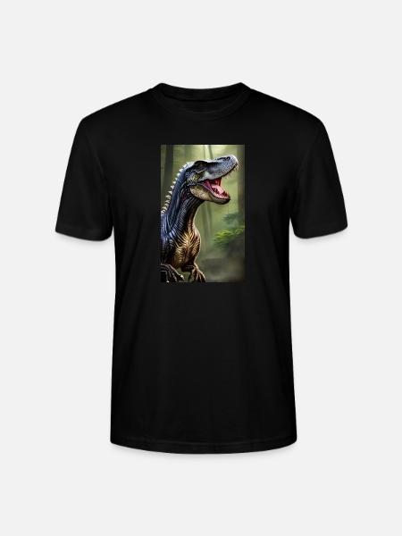 Dinosaurs | T-Rex | Tyrannosaurus - Stanley/Stella CRAFTER Unisex Organic T-Shirt - black