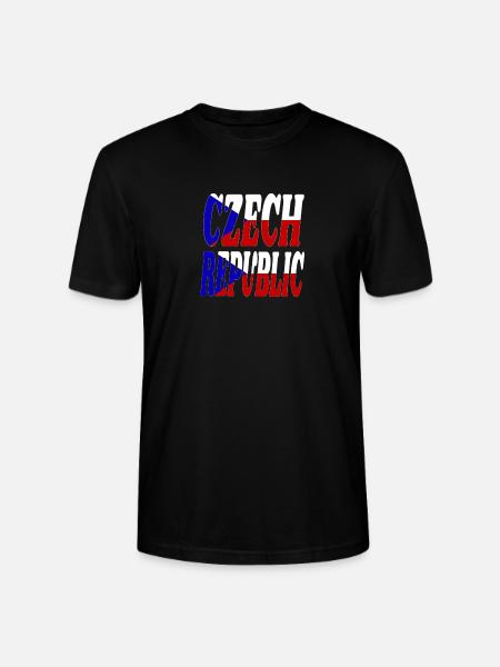 Czech Republic - Stanley/Stella CRAFTER Unisex Organic T-Shirt - black