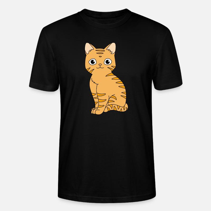 Tabby Katze - Stanley/Stella Unisex Bio-T-Shirt CRAFTER - Schwarz
