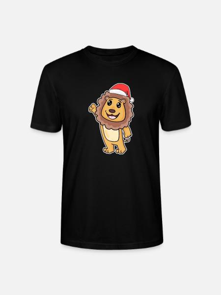 Leo Christmas - Stanley/Stella CRAFTER Unisex Organic T-Shirt - black