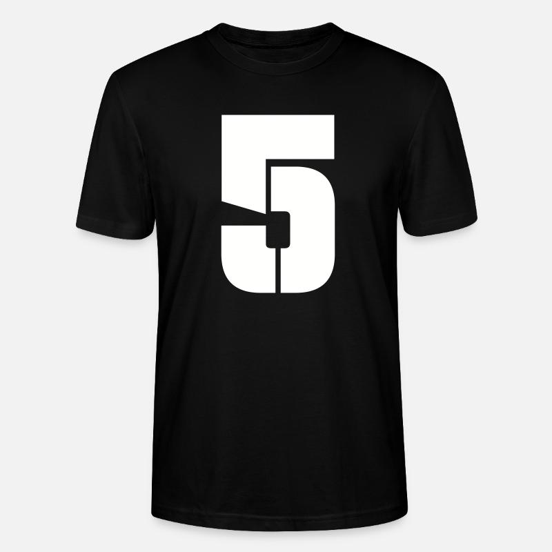 5 - Stanley/Stella Unisex Bio-T-Shirt CRAFTER - Schwarz