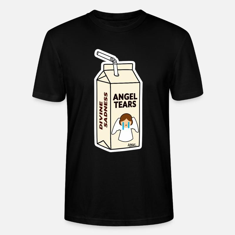 Angel Tears Karton - Stanley/Stella Unisex Bio-T-Shirt CRAFTER - Schwarz