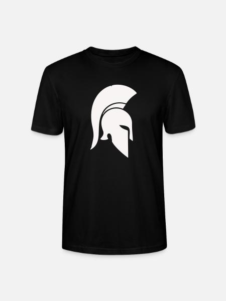 Sparta Helm - Stanley/Stella Unisex Bio-T-Shirt CRAFTER - Schwarz