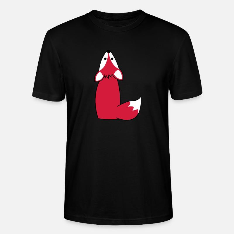 fuchs - Stanley/Stella Unisex Bio-T-Shirt CRAFTER - Schwarz