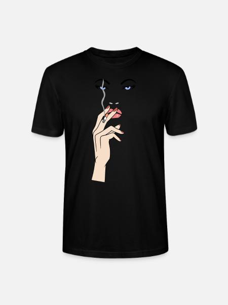 Smoking Hot - Stanley/Stella Unisex Bio-T-Shirt CRAFTER - Schwarz
