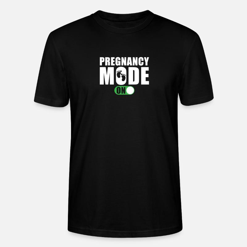 Schwangerschaft Modus Ein - Stanley/Stella Unisex Bio-T-Shirt CRAFTER - Schwarz