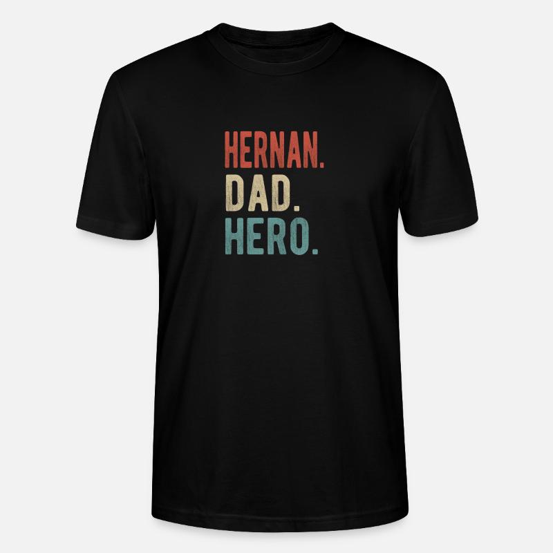 Hernan Papa Held - Stanley/Stella Unisex Bio-T-Shirt CRAFTER - Schwarz