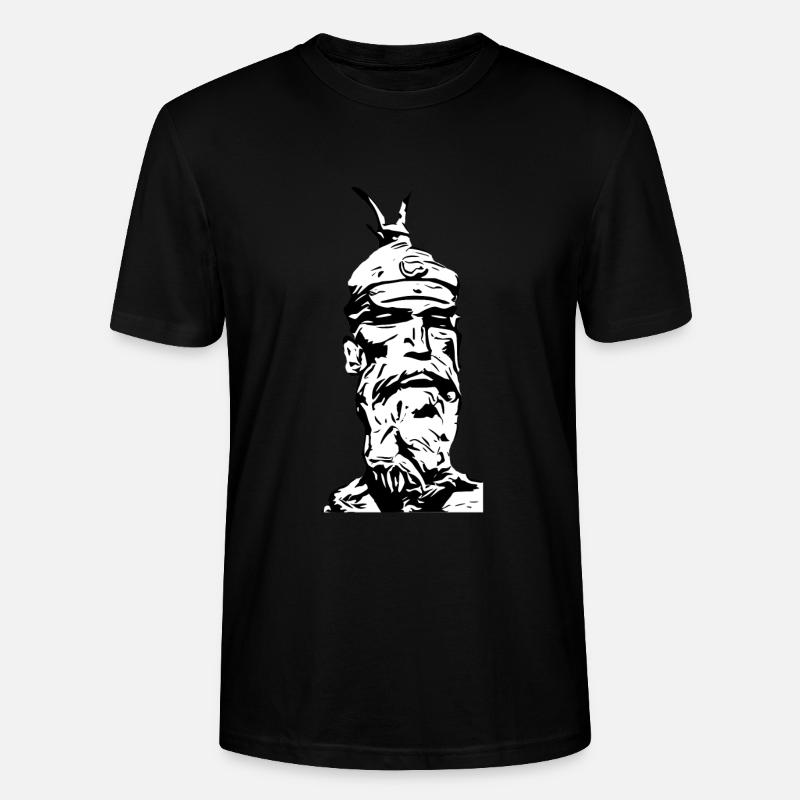 Skënderbeu - Stanley/Stella Unisex Bio-T-Shirt CRAFTER - Schwarz