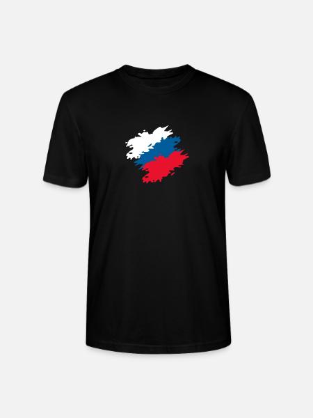 République tchèque - T-shirt bio CRAFTER Stanley Stella Unisexe - noir
