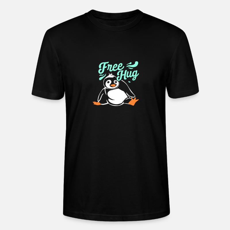 Accolade Pingouin - T-shirt bio CRAFTER Stanley Stella Unisexe - noir