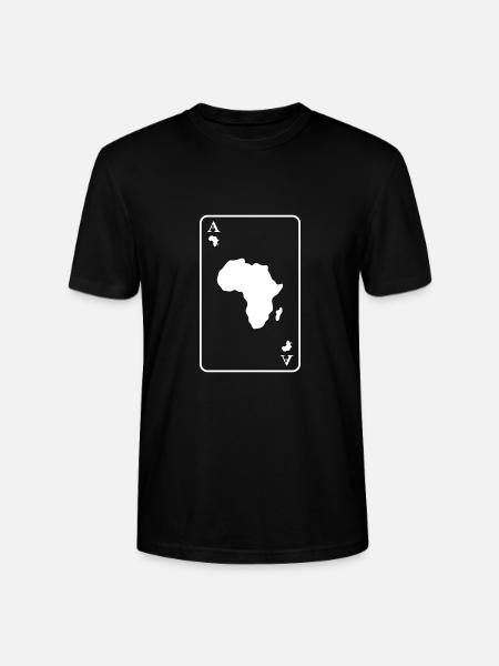 africa afro african ass black party safari - Stanley/Stella CRAFTER Unisex Organic T-Shirt - black