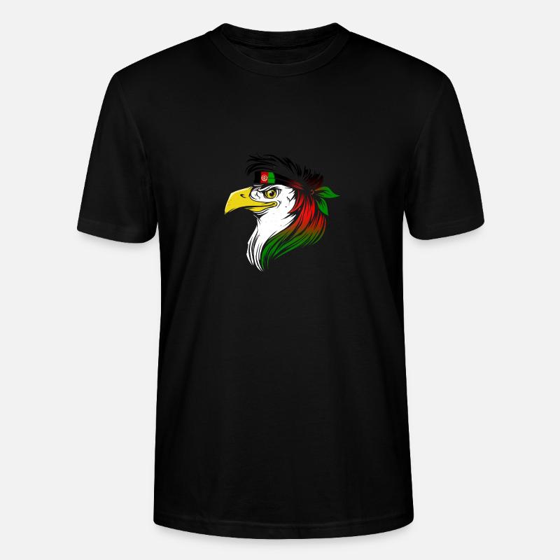 Afghanistan - Stanley/Stella Unisex Bio-T-Shirt CRAFTER - Schwarz