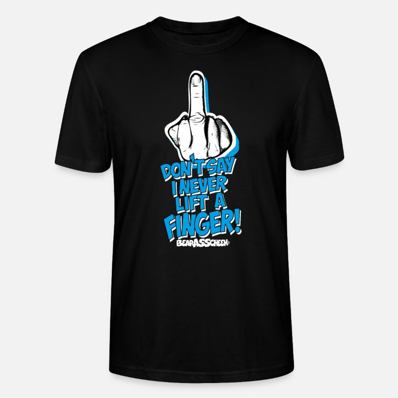 FLIPPER D'OISEAU - T-shirt bio CRAFTER Stanley Stella Unisexe - noir