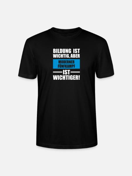 Moderner Fünfkampf Sportart - Stanley/Stella Unisex Bio-T-Shirt CRAFTER - Schwarz