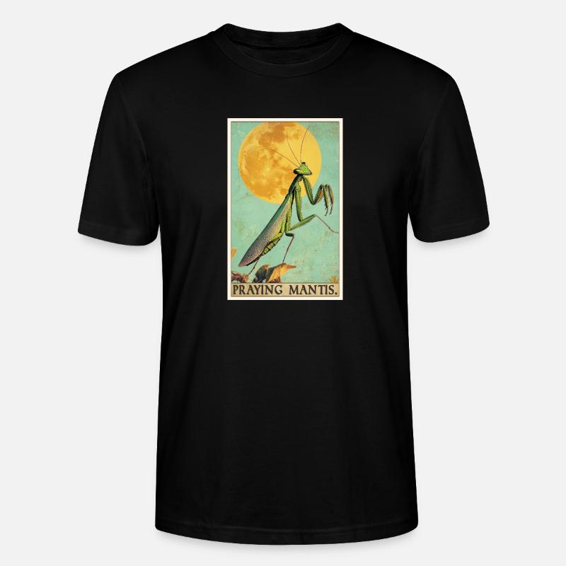 Gottesanbeterinnen Gottesanbeterin - Stanley/Stella Unisex Bio-T-Shirt CRAFTER - Schwarz