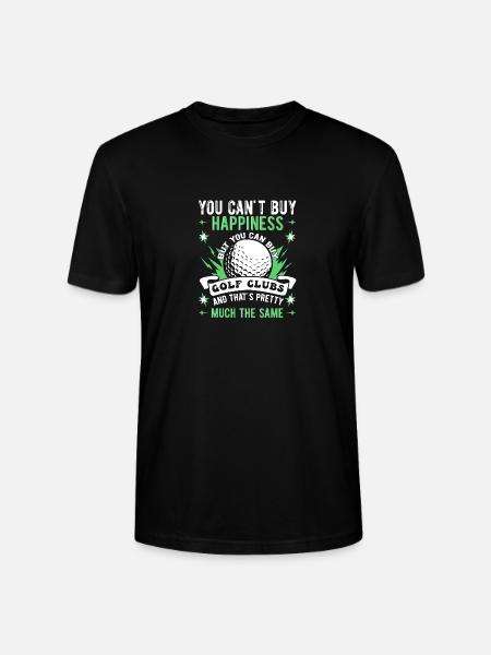 Golf Golfeurs Golfeurs - T-shirt bio CRAFTER Stanley Stella Unisexe - noir