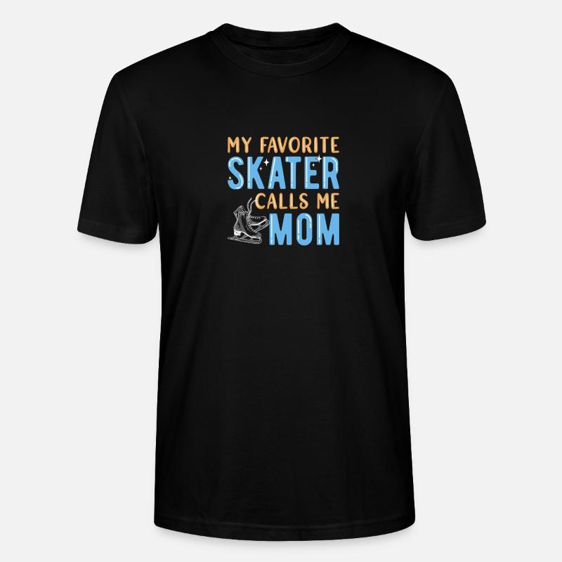 Eiskunstlauf - Stanley/Stella Unisex Bio-T-Shirt CRAFTER - Schwarz