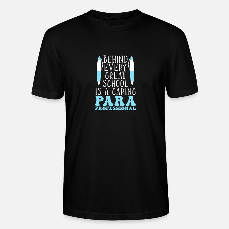 Paraprofessional - Stanley/Stella Unisex Bio-T-Shirt CRAFTER - Schwarz