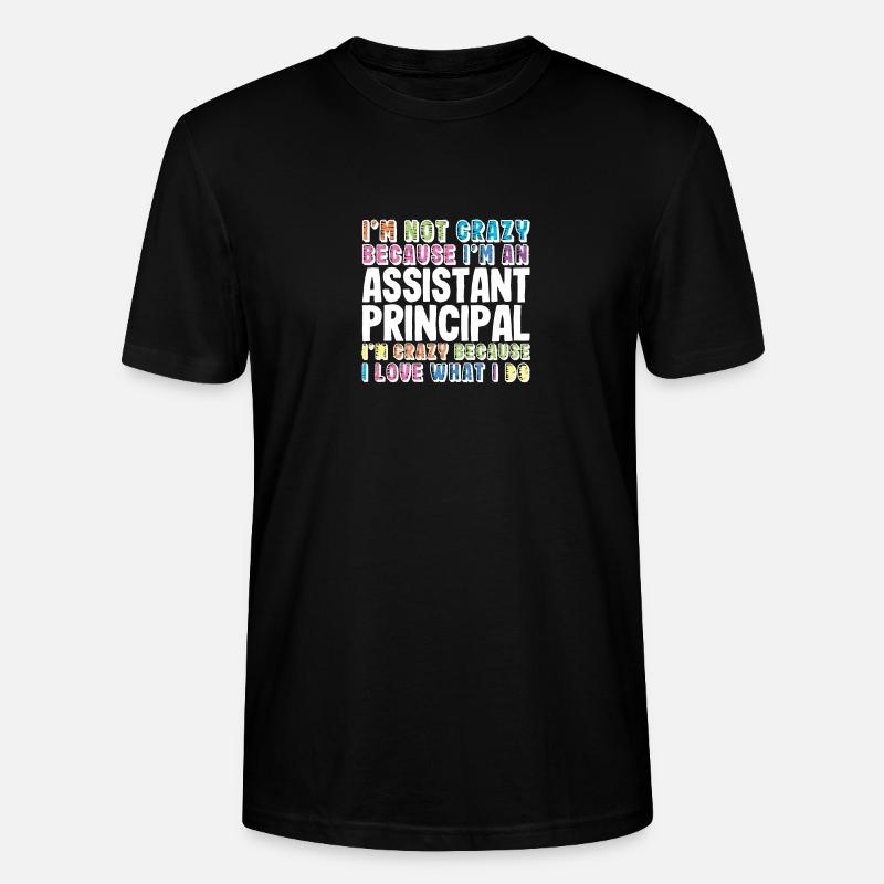 Stellvertretender Schulleiter Schule - Stanley/Stella Unisex Bio-T-Shirt CRAFTER - Schwarz