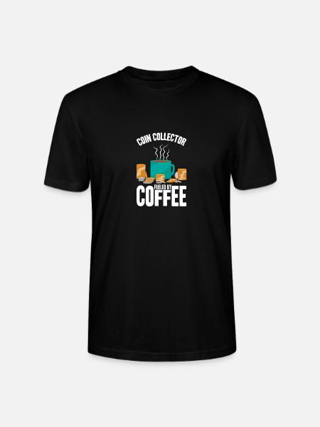 Münzen sammeln Münzsammler - Stanley/Stella Unisex Bio-T-Shirt CRAFTER - Schwarz
