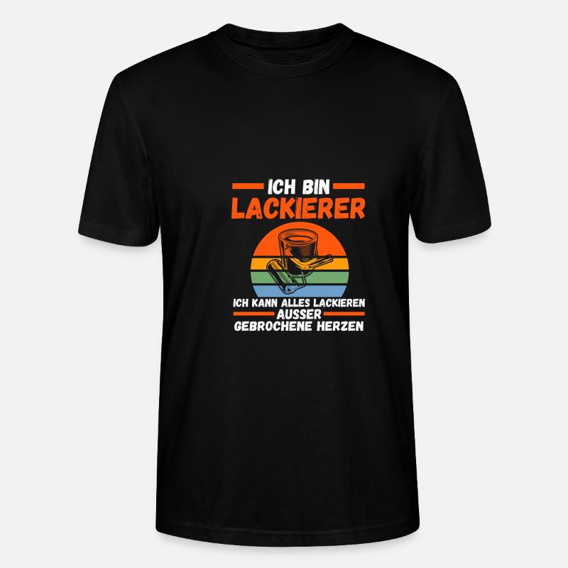 Car Painter Vehicle Painter Painter - Stanley/Stella CRAFTER Unisex Organic T-Shirt - black