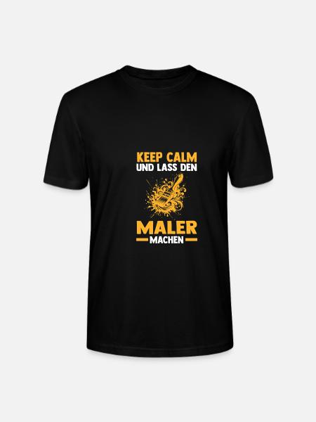 Master Painter Journeyman Painter - Stanley/Stella CRAFTER Unisex Organic T-Shirt - black