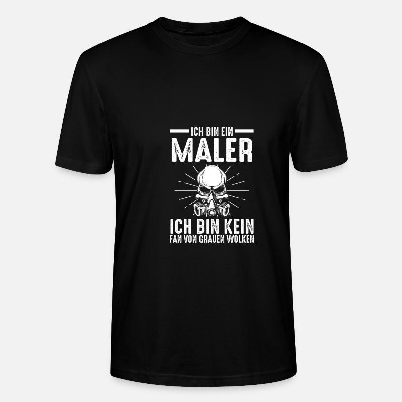 Master Painter Journeyman Painter - Stanley/Stella CRAFTER Unisex Organic T-Shirt - black