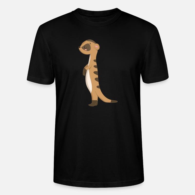 Erdmännchen Sibossr - Stanley/Stella Unisex Bio-T-Shirt CRAFTER - Schwarz