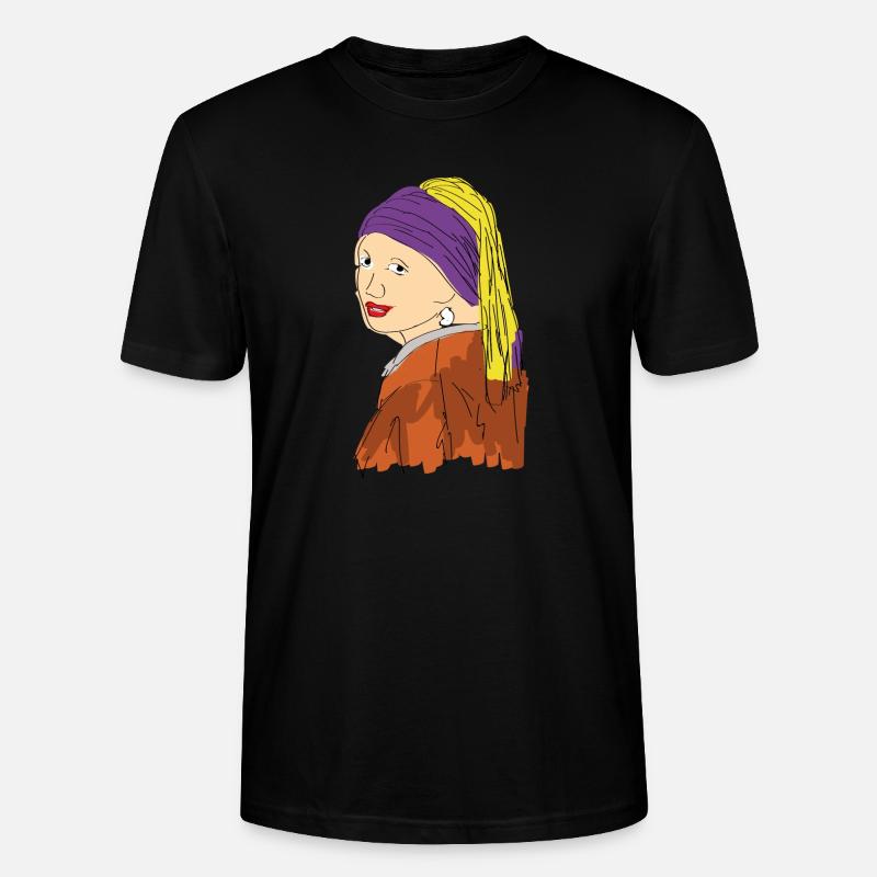 blehart 02 - Stanley/Stella Unisex Bio-T-Shirt CRAFTER - Schwarz